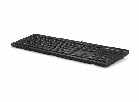 HP 125 | Bedraad Toetsenbord | USB | QWERTY US International | Zwart