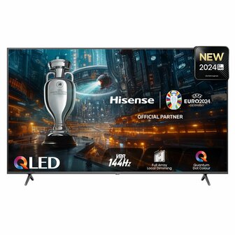 Hisense 55E7NQPRO 55&quot; | 4K Ultra HD QLED Smart TV | VIDAA + Wifi | Dolby Vision | Local Dimming | Quantum Dot voor Levendige Kleuren | 144Hz