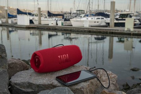 JBL Charge 5 | Portable Bluetooth Speaker | Zwart
