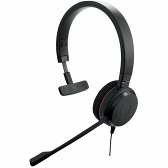 Jabra Evolve 20 UC | Bedraade On-ear Mono Headset | USB-A | Zwart