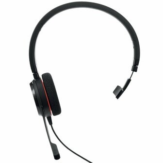 Jabra Evolve 20 UC | Bedraade On-ear Mono Headset | USB-A | Zwart