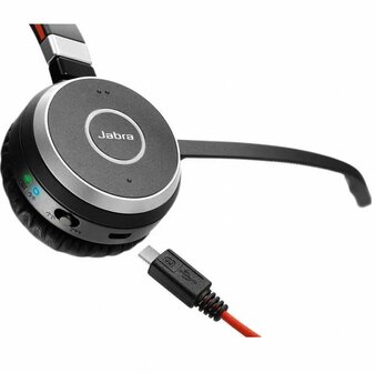 Jabra Evolve 65 SE | Draadloze On-Ear Headset | Bluetooth | Zwart