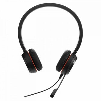 Jabra Evolve 20SE MS | Bedrade On-ear Stereo Headset | USB-A | Zwart | Microsoft Teams Gecertificeerd