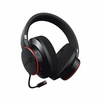 Creative Sound BlasterX H6 | Bedraade Over-ear Gaming Headset | USB-A &amp; 3.5mm | Zwart &amp; RGB