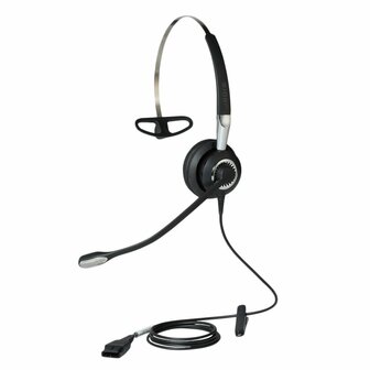 Jabra BIZ 2400 II 3in1 WB Unify | Bedraade On-ear Mono Headset | QD Aansluiting | Zwart/Zilver