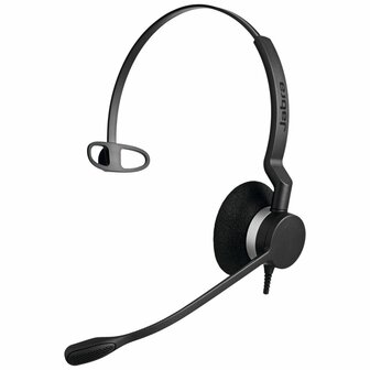 Jabra BIZ 2300 | Bedraade On-ear Headset USB-A | Microsoft Lync Mono | Zwart