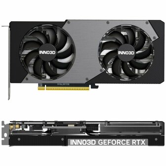 INNO3D GeForce RTX 5070 TWIN X2 OC | 12GB GDDR7 | 4K Gaming &amp; AI | Videokaart | Nvidia