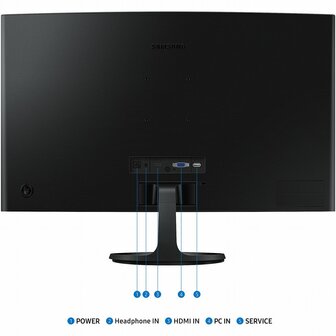 Samsung Essential S36GD 27&#039;&#039; | 1920x1080 VA | 100Hz | 1800R Curved | Full HD Monitor