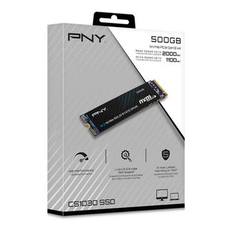 PNY CS1030 | 500GB NVMe SSD | M.2 | Gen3 | 2.000MB/s