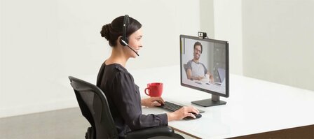 Logitech C930e Business | 1080p 30FPS USB Webcam met Microfoon