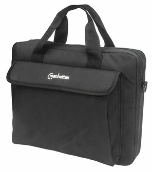 Manhattan 14.1&quot; Laptop Tas | Zwart