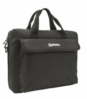 Manhattan 14.1&quot; Laptop Tas | Zwart