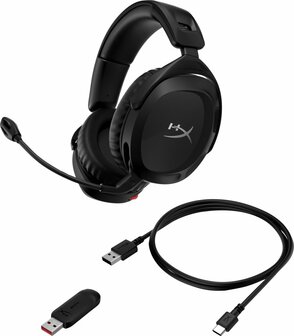 HyperX Cloud Stinger 2 | Draadloze Over-ear Headset | USB-A Receiver | Zwart