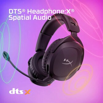 HyperX Cloud Stinger 2 | Draadloze Over-ear Headset | USB-A Receiver | Zwart