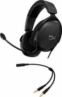 HyperX Cloud Stinger 2 Core | Bedrade Over-ear Gaming Headset | 3.5mm | Zwart