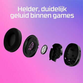 HyperX Cloud Stinger 2 Core | Bedrade Over-ear Gaming Headset | 3.5mm | Zwart