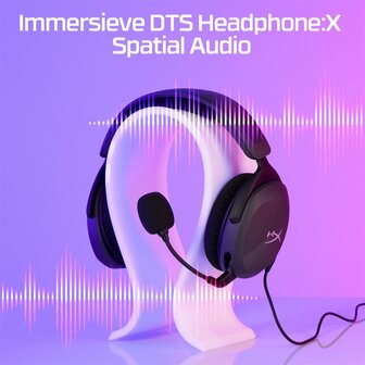 HyperX Cloud Stinger 2 Core | Bedrade Over-ear Gaming Headset | 3.5mm | Zwart