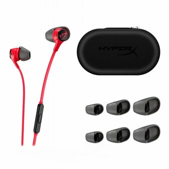 HyperX HyperX Cloud Earbuds II | Bedraade In-ear Gaming Headset | 3.5mm | Rood