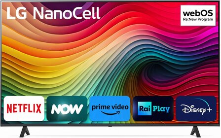 LG NanoCell 50NANO81T6A 50&quot; | Ultra HD 4K NanoCell Smart TV | WebOS + Wifi | NanoCell voor Levendige Kleuren | HDR10 | 50Hz