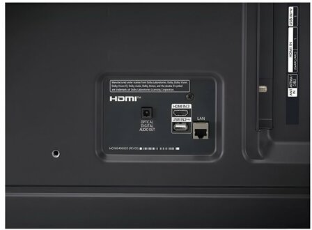 LG NanoCell 65NANO82T6B 65&quot; | 4K Ultra HD Smart TV met NanoCell Technologie | WebOS + Wifi | Levendige HDR10 Beelden &amp; AI Sound | 60Hz | Stijlvol en Snel