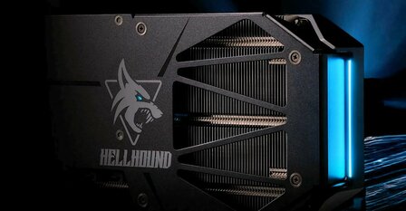 Powercolor Hellhound AMD Radeon RX 9070 XT | 16GB GDDR6 VRAM | Videokaart | GPU | AMD