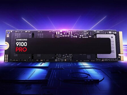 Samsung 9100 PRO | 1TB NVMe SSD | M.2 | Gen5 | 14.700MB/s