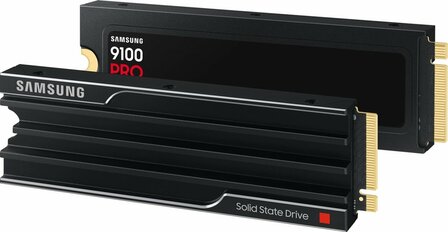 Samsung 9100 PRO | 1TB NVMe SSD | M.2 | Gen5 | 14.700MB/s | Heatsink