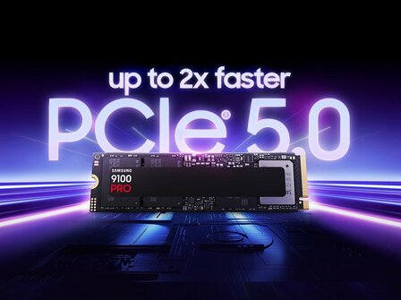 Samsung 9100 PRO | 2TB NVMe SSD | M.2 | Gen5 | 14.700MB/s