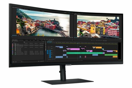 Samsung LS34A650UBUXEN 34&quot; | 3440x1440 UWQHD VA | 100Hz | 1000R Curved | HDR10 | USB-C | Monitor | Open Box