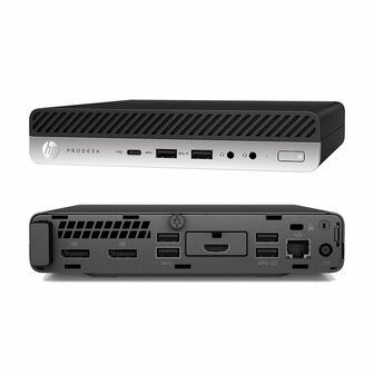 HP ProDesk Mini 600 G4 | Intel Core i5-8500T | 8GB | 256GB | W11 Professional | RFS