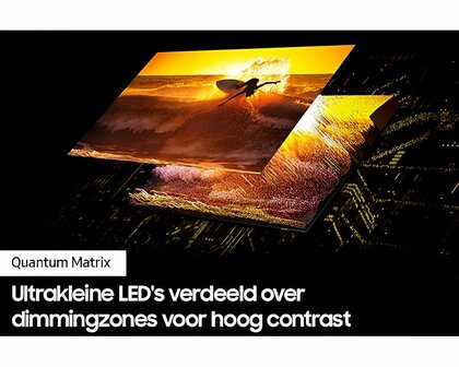 Samsung QE55QN88DBT | 55&#039;&#039; Ultra HD 4K | Neo QLED Smart TV met Tizen &amp; HDR10+ | Local Dimming | Wifi | 100Hz