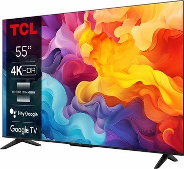 TCL 55P61B 55&quot; | Ultra HD 4K LED Smart TV | Google TV | HDR10 | 60Hz | Wifi &amp; Bluetooth