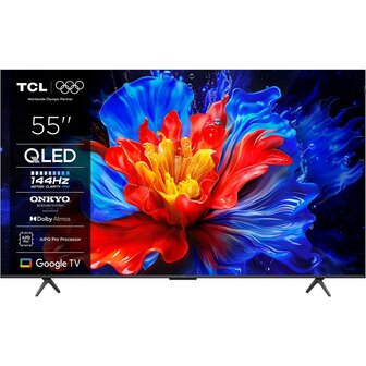 TCL 55P8K 55&quot; | Ultra HD 4K QLED Smart TV (2025) | Google TV + Wifi | Dolby Vision | Quantum Dot | 120Hz
