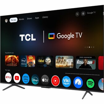 TCL 65P8K 65&quot; | Ultra HD 4K QLED Smart TV (2025) | Google TV + Wifi | Dolby Vision | Quantum Dot | 120Hz