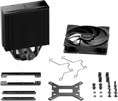 be quiet! Pure Rock 3 | 190W TDP | 154mm Hoogte | 120mm Fan | CPU Luchtkoeler