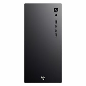 SBOX PCC-12 | Micro Tower Case | Zwart