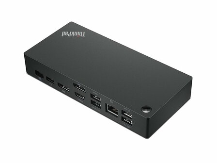 Lenovo 40AY0090EU-RN | Docking Station | USB-C | Refurbished | Zwart