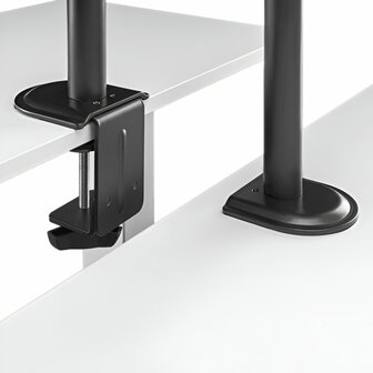 SBOX LCD-351/1-2 | Verstelbare Monitor-bureaubeugel | Tot 32&quot; | Max 9kg | VESA 100x100 | 1 Monitor