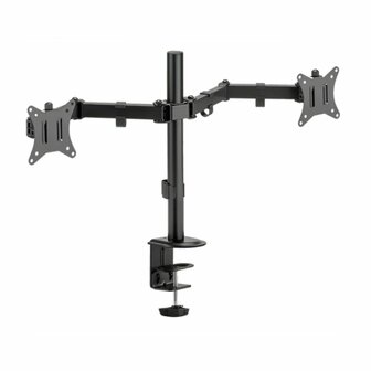 SBOX LCD-352/2-2 | Verstelbare Monitor-bureaubeugel | Tot 32&quot; | Max 9kg | VESA 100x100 | 2 Monitoren