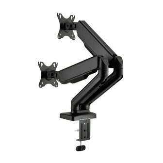 SBOX Flex LCD-S024-2 | Verstelbare Monitor-bureaubeugel | Tot 32&quot; | Max 9kg | VESA 100x100 | 2 Monitoren