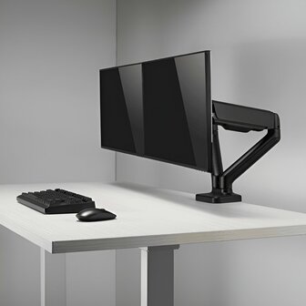 SBOX Flex LCD-S024-2 | Verstelbare Monitor-bureaubeugel | Tot 32&quot; | Max 9kg | VESA 100x100 | 2 Monitoren