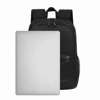 White Shark SCOUT 15.6&quot; Gaming Laptop Rugzak | Gemaakt van Gerecycled Plastic | Zwart