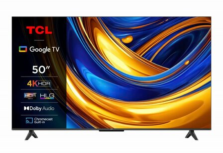 TCL 50P61B 50&quot; | 4K Ultra HD LED Smart TV | Google TV + Wifi | HDR10 | Elegant Design | 60Hz