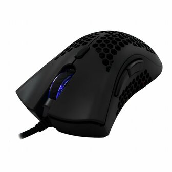 Baracuda CORAL RGB | Bedrade Gaming Muis | USB-A | 12800 DPI | Zwart
