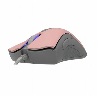 Baracuda LOBSTER RGB | Bekabelde Gaming Muis | USB-A | 6400 DPI | Roze