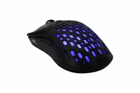 Baracuda OCTOPUS RGB | Bekabelde Gaming Muis | Rechtshandig | USB-A | 3600 DPI | Zwart