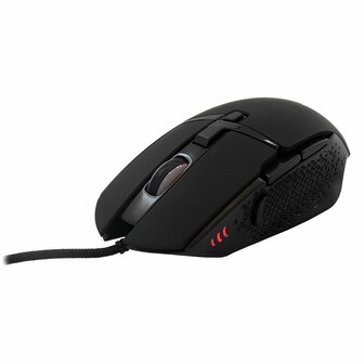 Baracuda RAPTOR RGB | Bedrade Gaming Muis | USB-A | 6400 DPI | Zwart