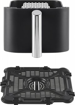 Ninja SL300EU Airfryer | Dubbele Mand | 7,6 Liter | Vrijstaand | 1750 Watt | Zwart