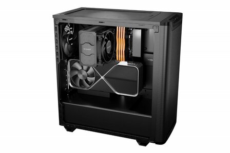 be quiet! PURE BASE 501 Airflow Window | Midi Tower Case | Zwart