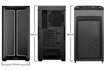 be quiet! PURE BASE 501 DX RGB | Midi Tower Case | Zwart